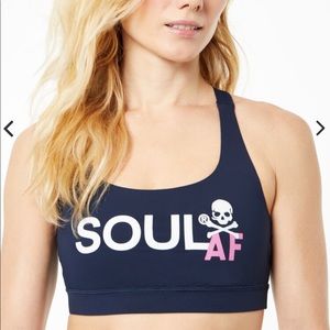 NWT SoulCycle Soul AF Lululemon Energy Bra size 8